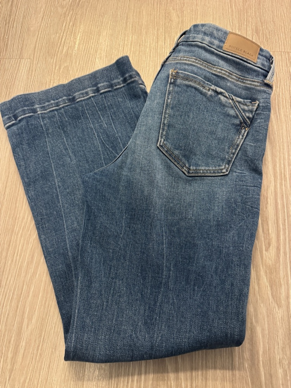Buckle Women's Medium Blue Bootcut Trouser Jeans, never worn